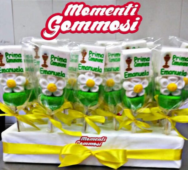 COMPOSIZIONE CAMPO DI MARGHERITE CON PERSONALIZZABILE