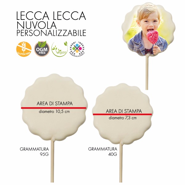 LECCA LECCA PERSONALIZZABILE: NUVOLA AL PZ