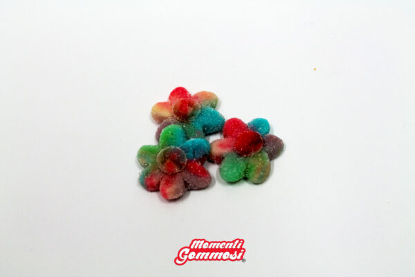 CARAMELLE GOMMOSE FIORI COLORATI 100G