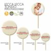 LECCA LECCA PERSONALIZZABILI: TONDO PICCOLO AL PZ - immagine 2